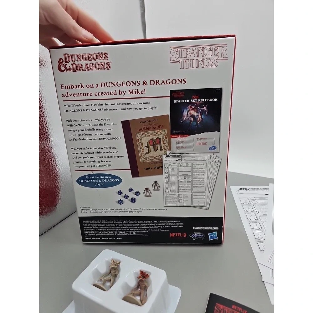 Stranger Things Dungeons & Dragons‎ Starter Set Missing Dice Only